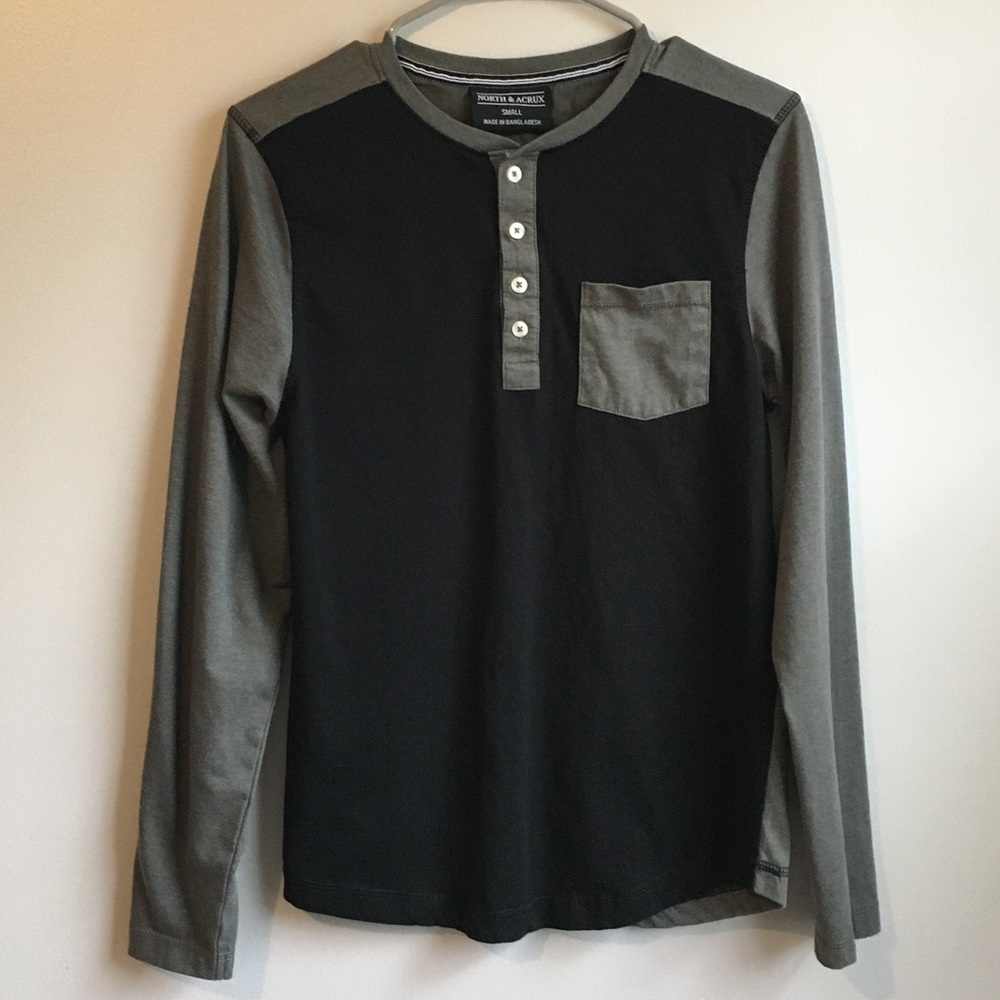 North & Acrux Button L/Sleeve Shirt